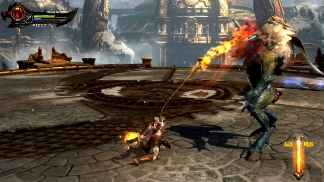God Of War Ascension - Kratos vs Criatura esquisita