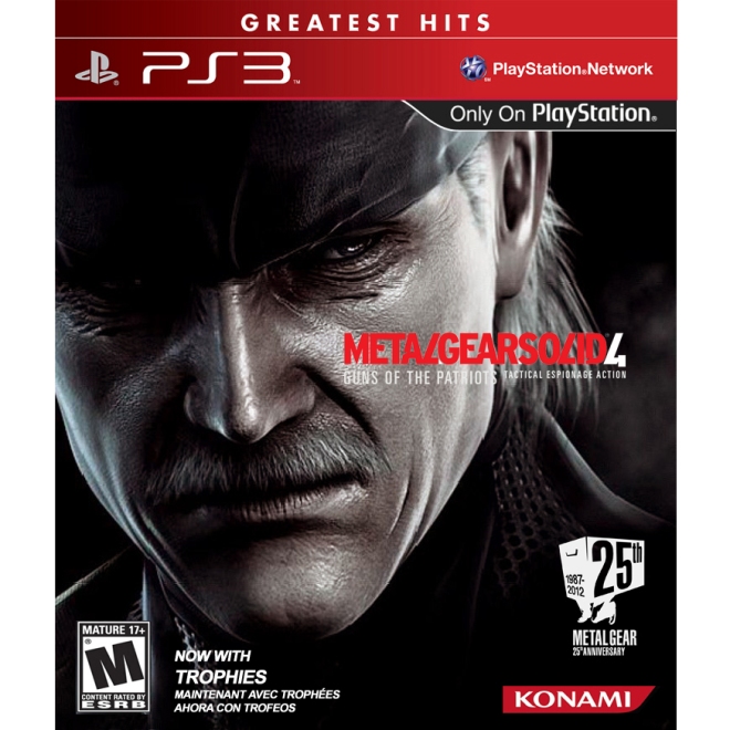 Metal Gear Solid 4 - Capa
